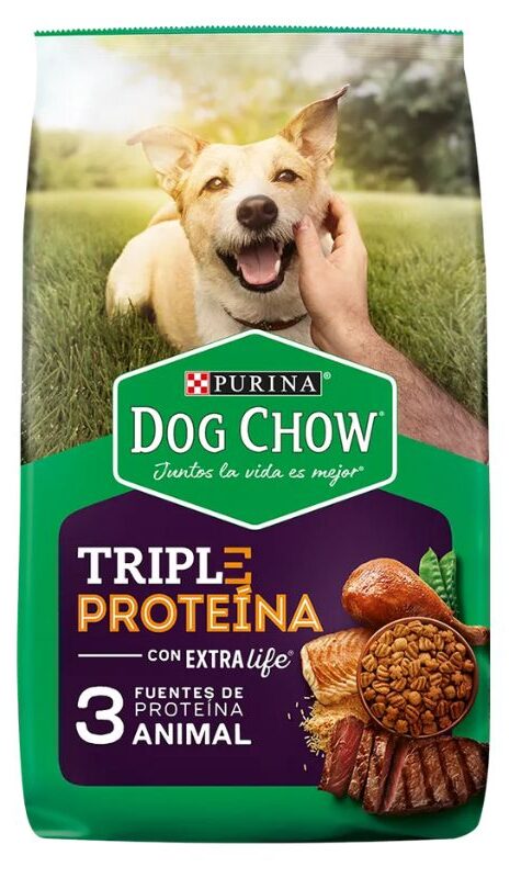 Purina dog chow es de las marcas de alimentos para perros más populares