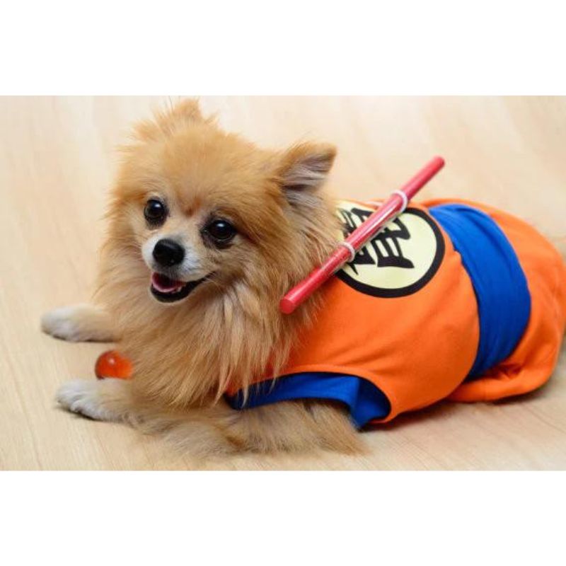 Disfraz para perros de Goku