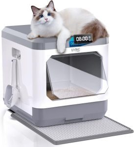 Un arenero automático para gatos puede ser una solución amigable para la limpieza del hogar