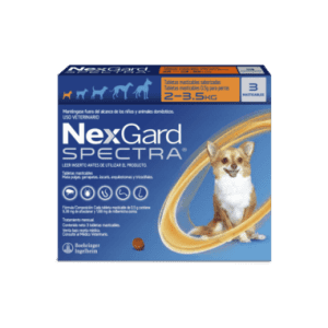 Nexgard Spectra x3 Tabs (2-3.5 Kg)