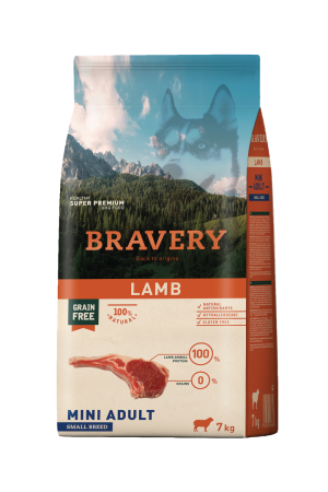 Bravery Lamb Mini Adult Small Breeds 7 Kg