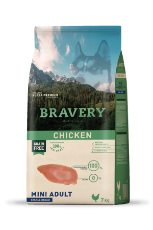 Bravery Chicken Mini Adult Small Breeds 7 Kg