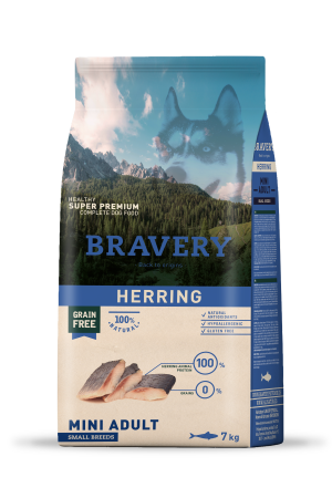 Bravery Herring Mini Adult Small Breeds 7 Kg
