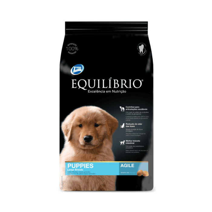 Equilibrio Puppies All Breeds x 18 Kg (15 + 3 Kg gratis)