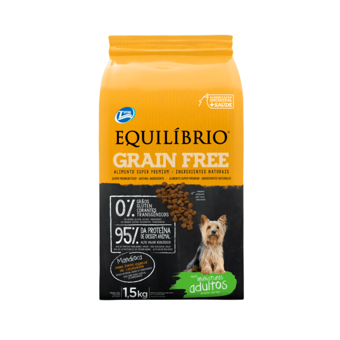 Equilibrio grain Free Adult Dog Small Breeds x 7.5 Kg