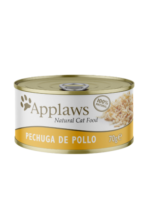 APPLAWS PECHUGA DE POLLO X 70 GR