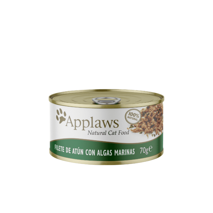 APPLAWS FILETE DE ATUN CON ALGAS MARINAS X 70 GR