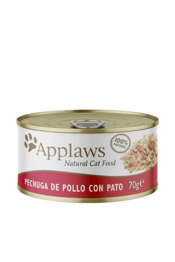 APPLAWS PECHUGA DE POLLO CON PATO X 70 GR