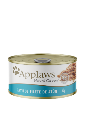 APPLAWS GATITOS FILETE DE ATUN X 70 GR