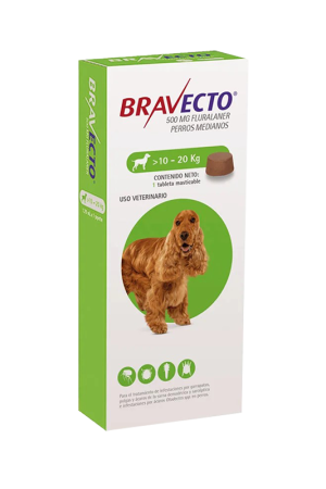 Bravecto 500 mg (10Kg - 20Kg)