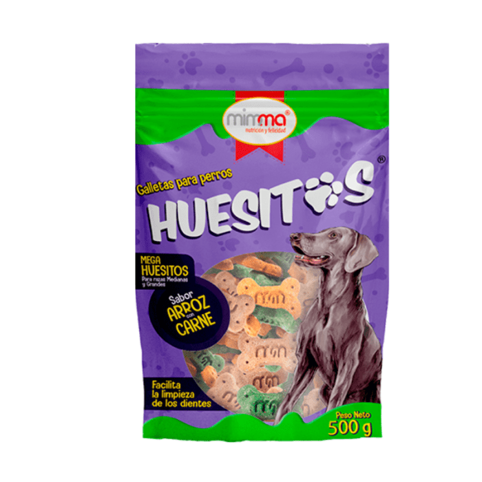 GALLETAS MEGA HUESITOS X 500 GR