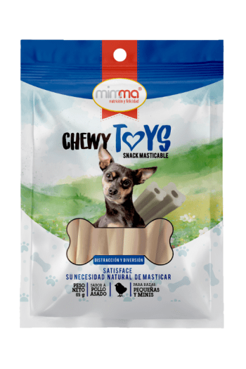 Snack Chewy Toys Razas Mins Y Pequeñas X 65 Gr