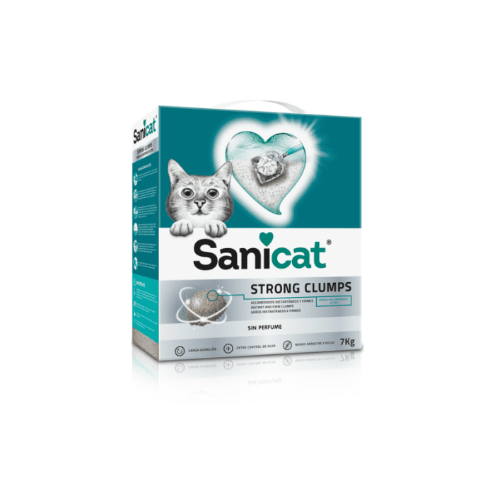 SANICAT STRONG CLUMPS CAJA X 7 KG