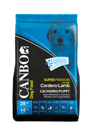 Canbo Dog Cachorro Raza Mediana y Grande Cordero 3 Kg
