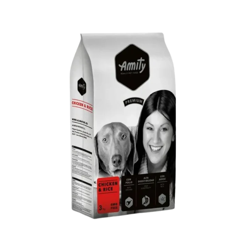 Comida para perros Amity bolsa de 3 Kg