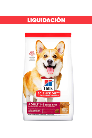 Hill's Science Diet Adult Small Bites Cordero y Arroz 7 Kg (Vence: 31/08/2025)