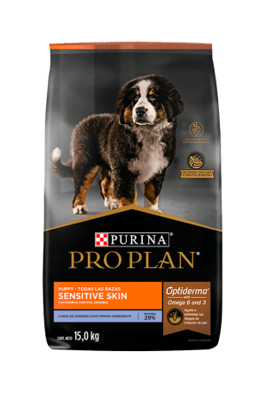Pro Plan Sensitive Skin Cachorro Cordero 15 Kg