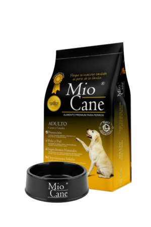 Mio Cane Premium Adulto 15 Kg promoción plato