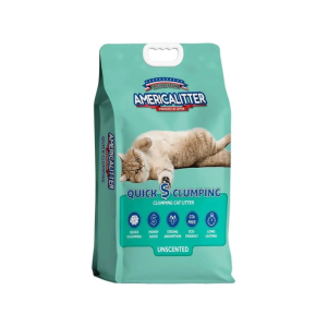 Arena para gatos America Litter Quick Clumping sin olor