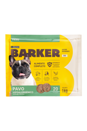 Barker Pavo Comida Congelada BARF (20 und) 1 Kg