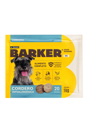 Barker Cordero Comida Congelada BARF (20 und) 1 Kg