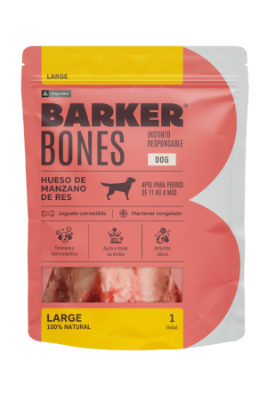 Barker Bones Large Hueso de Manzano de Res