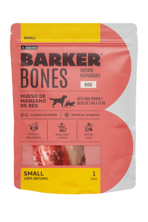 Barker Bones Small Hueso de Manzano de Res