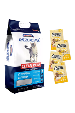 Combo de Arena y Snacks para gatos