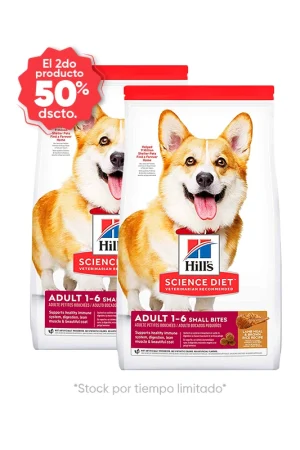 Hill's Science Diet Adult Small Bites Cordero y Arroz 7 Kg
