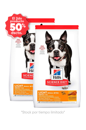 Hill's Science Diet Adult Light Small Bites Perros 6.8 Kg