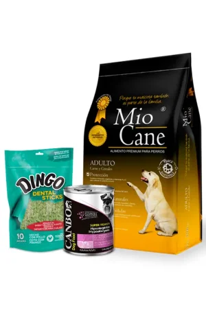 Promoción: Mio Cane 15 Kg + Canbo Dog 330 gr + Snacks