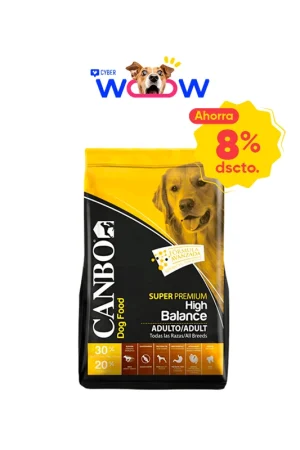 Canbo Dog Adulto High Balance Todas las Razas 15 Kg