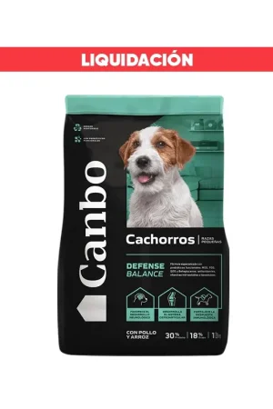 Canbo Dog Cachorro Raza Pequeña Pollo y Arroz 1 Kg (Vence: 20/07/2025)