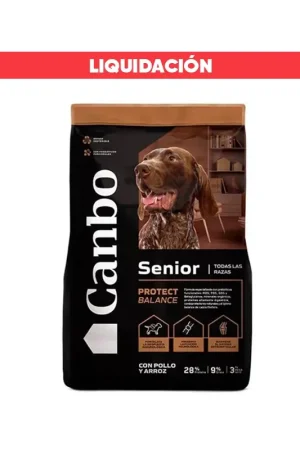 Canbo Dog Senior Todas las Razas Pollo y Arroz 15 Kg (Vence: 21/08/2025)
