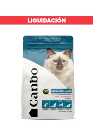 Canbo Cat Adulto Esterilizado Sterilized Care 1 Kg (Vence: 24/07/2025)