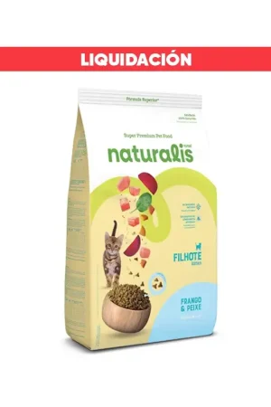 Naturalis Gatitos Pollo y Pescado 1.5 Kg (Vence: 20/07/2025)
