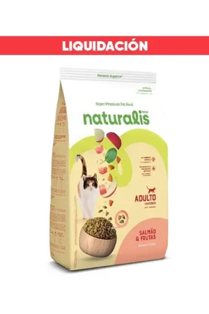 Naturalis Gato Adulto Castrado Salmón y Frutas 1.5 Kg (Vence: 18/07/2025)
