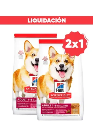 Hill's Science Diet Adult Small Bites Cordero y Arroz 7 Kg (Vence: 31/08/2025)