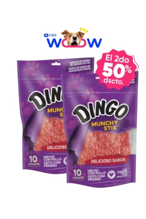Dingo Perro Munchy Stix 10 Unidades