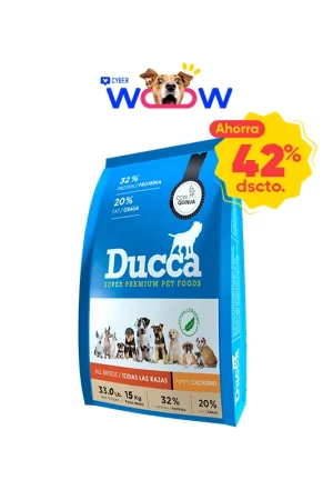 Ducca Cachorro Super Premium 3 Kg (Vence: 22/07/2025)
