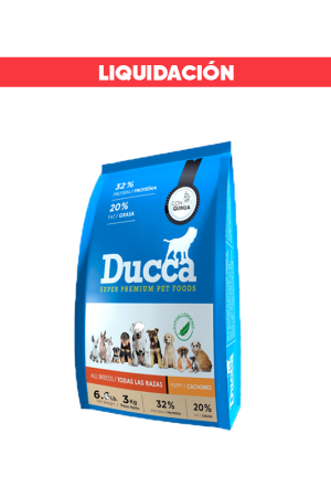 Ducca Cachorro Super Premium 3 Kg (Vence: 22/07/2025)