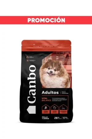 Canbo Dog Adulto Raza Pequeña Pollo y Arroz 7 Kg