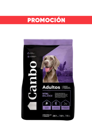 Canbo Dog Adulto Raza Mediana y Grande Pollo y Arroz 15 Kg