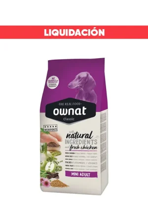 Ownat Classic Perros Adulto Mini Pollo 1.5 Kg (Vence: 30/09/2025)