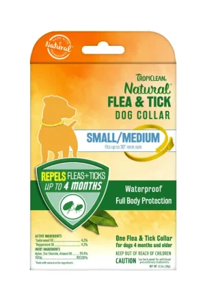 Collar Antipulgas TropiClean Flea & Tick Large