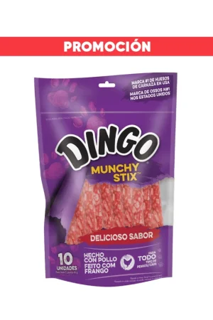 Dingo Perro Munchy Stix 10 Unidades
