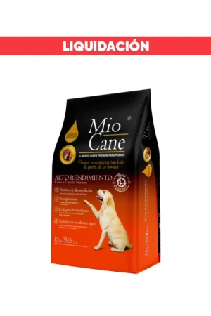 Mio Cane Super Premium Alto Rendimiento 15 Kg (Vence: 17/10/2025)