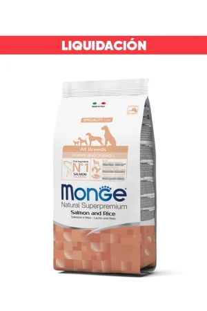 Monge Canine Puppy Salmón y Arroz 2.5 Kg (Vence: 18/11/2025)