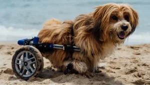 Una innovación con marca peruana; prótesis para perros