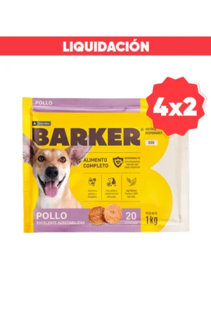 Barker Pollo Comida Congelada BARF (20 und) 1 Kg (Vence: 03/03/2026)